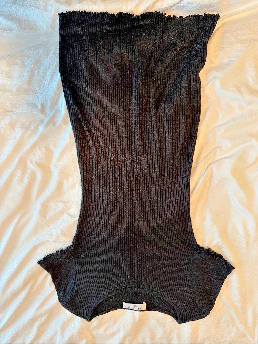 Double Zero Black Mini Dress S